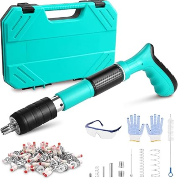 Manual Mini Steel Nail Gun 5 Gears Power Adjustable Wall Nail Guns