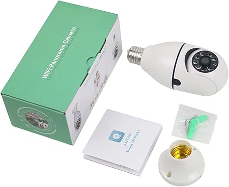 Soul and Salt General Trading Vision 360° Aura: Captivating WiFi Panorama Camera by & Wireless WIFI Outdoor CCTV Monitor Smart Home Security, Easy To View Install, Your Ultimate Home Sentinel