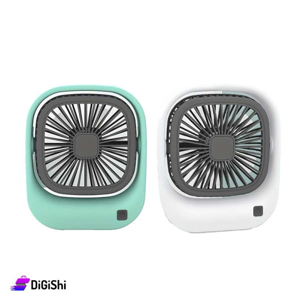 Portable Mini Fan ZB083 | desk fan desktop handheld mini fan USB charging desktop student dormitory silent fan