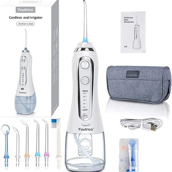 AWH Youtrico Water Flosser Cordless Oral Irrigator (White)