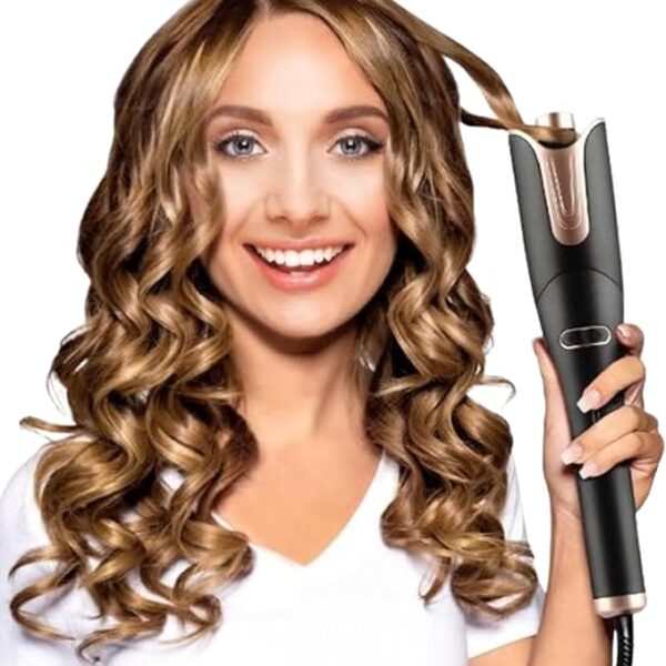 Smart Ceramic Automatic hair Curler Curling Iron Auto Rotating hair curler automatic Hair Curler Best Hair Curler Auto Curling Iron Hair Dryer Hair Brush for Women, Automatic Curler, 360 rotating