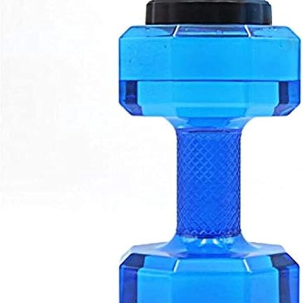 2.5L Dumbbell Shape Water Bottle, Eco Sports Fitness Exercise Water Jug for Gym Rose, SSZ194-BL