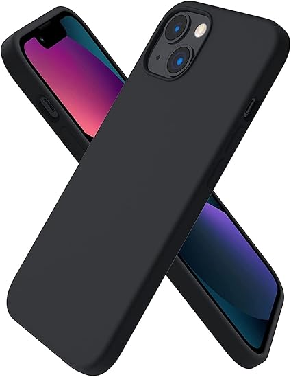 NEW Case Compatible with iPhone 13 Case, Slim Liquid Silicone 3 Layers Full Covered Soft Gel Rubber Case Cover Heavy Duty Protection, More Durable Case