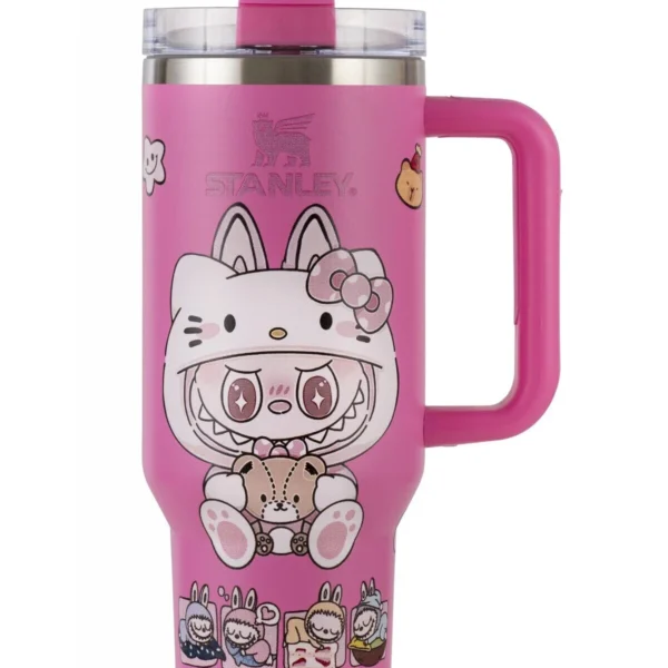 Stanley H2.0 Flow State 40oz Tumbler, Stainless Steel Vacuum Insulated Quencher Labubu Limited Edition