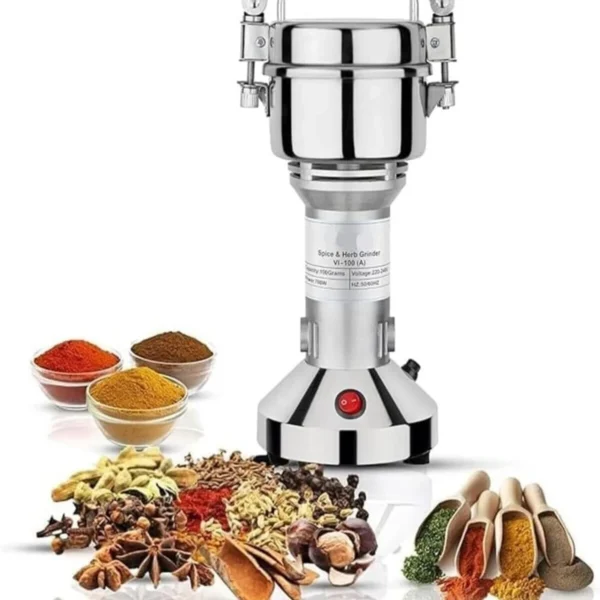 Generic specton Portable Masala Grinding Machine, 100g Capacity, Stainless Steel Spice Grinder for Home Use,