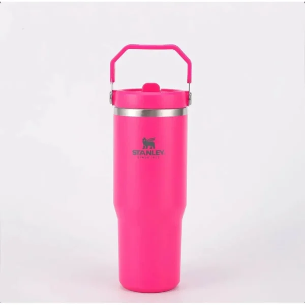 Sold by  Souq Savvy . A maximum of 3 units of this product can be ordered. Trendyol reserves the right to cancel orders over 3 units. This large tumbler with lid and straw can hold 30 oz of beverage to keep you hydrated throughout the day. Made with double-wall vacuum insulation and 18/8 stainless steel, it keeps drinks cold for 12 hours or iced for up to 2 days. Capacity 0.80 L Color Multicolor Material Stainless steel Origin US