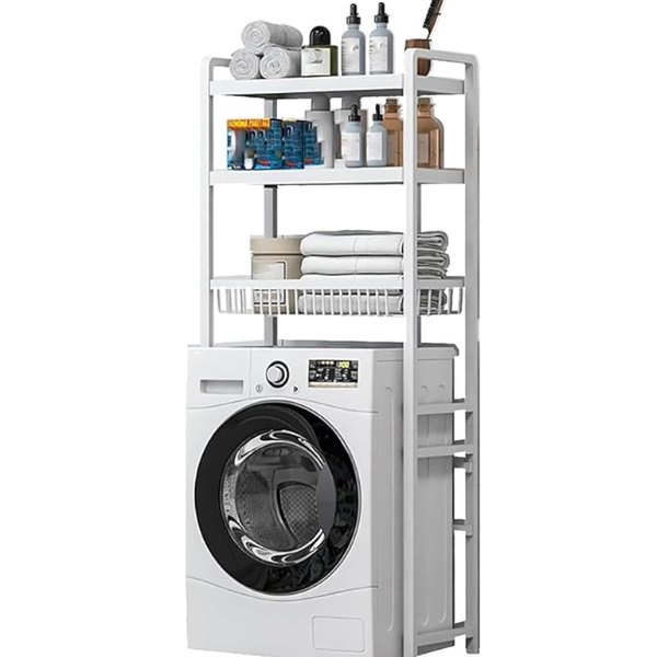 Generic Washing Machine or Storage Shelves White, MTJ-WT-SRK4